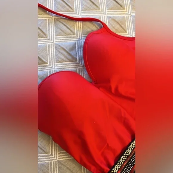 Lilly Red One Piece Swimsuit|size M - Picture 5 of 5